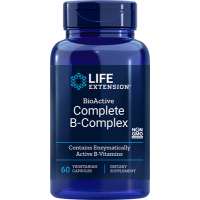 Complexo B - BioActive Complete B Complex 60 veg capsules Life Extension