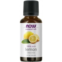 Óleo essencial de limão siciliano Lemon 1oz 30ml NOW Foods