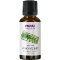 Óleo essencial de capim limão Lemongrass 1oz 30ml NOW Foods