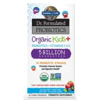 Probiotics Organic Kids 30 chewables GARDEN OF LIFE