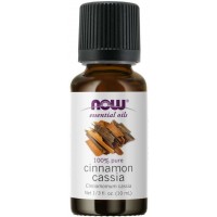 Óleo essencial de canela cassia Cinnamon Cassia  1oz 30ml NOW Foods