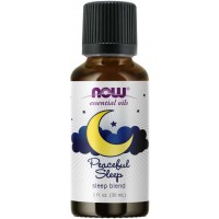 Óleo essencial blend de Peaceful Sleep 1oz 30ml NOW Foods