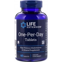 One Per Day Multivitaminico um por dia 60 Tablets LIFE Extension